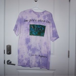 Purple tie-dye shirt from UO